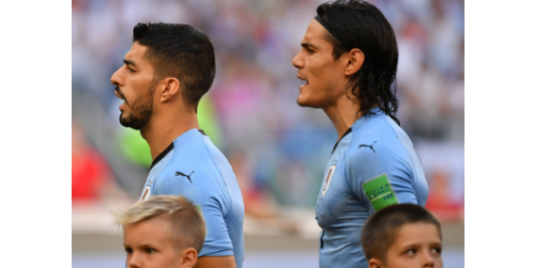 Uruguay vinder 3-0 sejr over Rusland